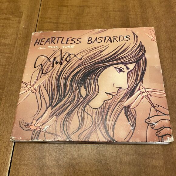 Heartless Bastards - All This Time 2006 Fat Possum Records Rock Album CD SIGNED
